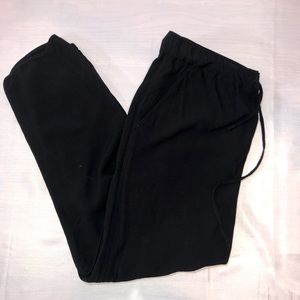 Madewell Drawstring Track S Black Pull On Pants